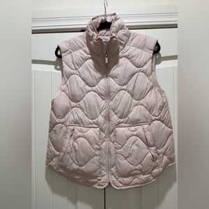 FLX Light Pink Insulated Puffer Vest size M